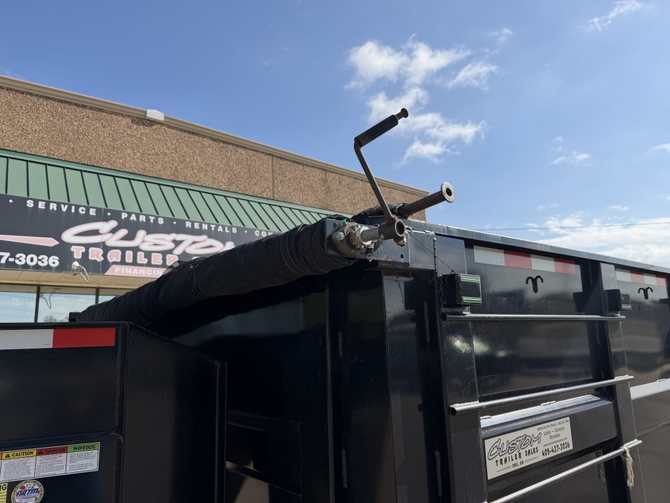 Used #000910 USED 2023 TRAIL MAXX 20 X 102 DUAL TANDEM 20K DECKOVER DUMP TRAILER