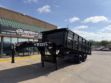 Used #000910 USED 2023 TRAIL MAXX 20 X 102 DUAL TANDEM 20K DECKOVER DUMP TRAILER