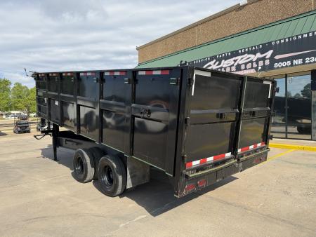 Used #000910 USED 2023 TRAIL MAXX 20 X 102 DUAL TANDEM 20K DECKOVER DUMP TRAILER