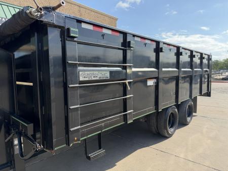 Used #000910 USED 2023 TRAIL MAXX 20 X 102 DUAL TANDEM 20K DECKOVER DUMP TRAILER