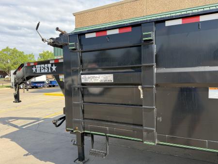 Used #000910 USED 2023 TRAIL MAXX 20 X 102 DUAL TANDEM 20K DECKOVER DUMP TRAILER