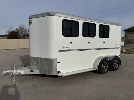 Consignment 2023 Sundowner Sunlite 3 Horse BP Stock / Stock Combo Trailer