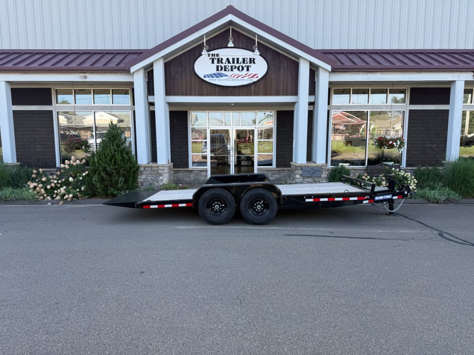 New SURE-TRAC 7' X 18' EQUIPMENT TILT TRAILER 14K