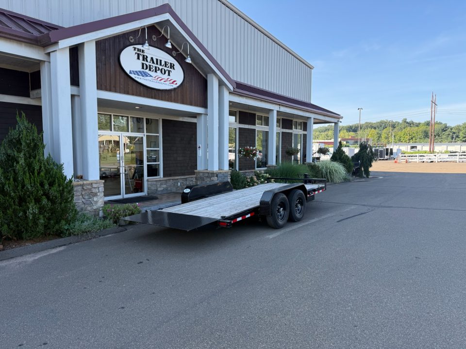 New SURE-TRAC 7' X 18' EQUIPMENT TILT TRAILER 14K