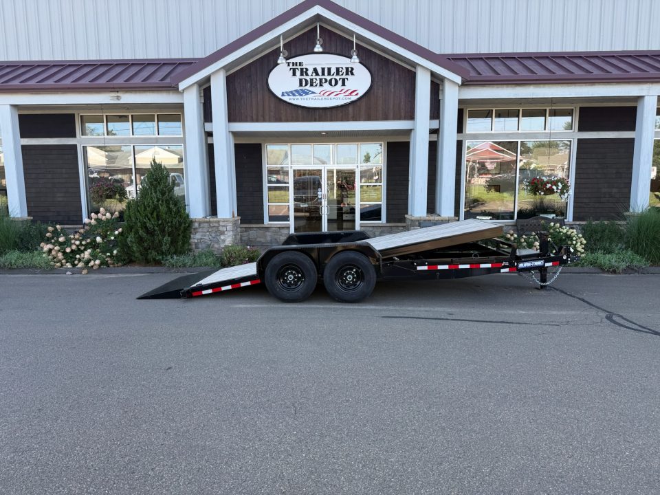 New SURE-TRAC 7' X 18' EQUIPMENT TILT TRAILER 14K