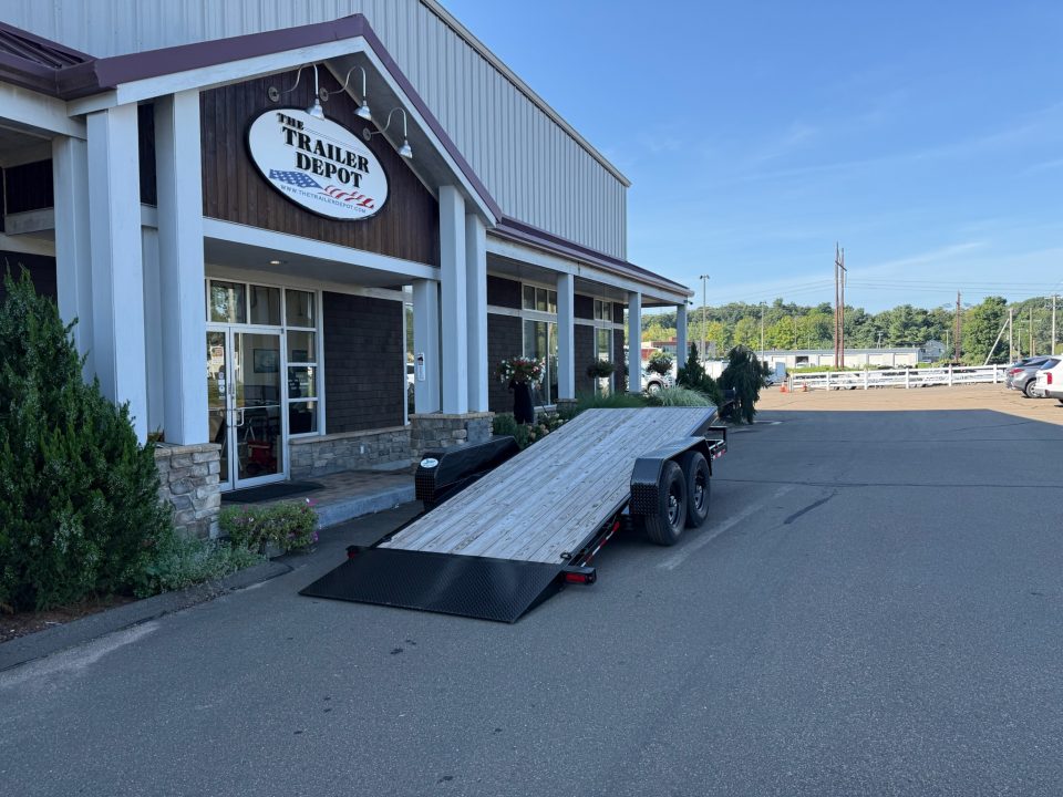 New SURE-TRAC 7' X 18' EQUIPMENT TILT TRAILER 14K