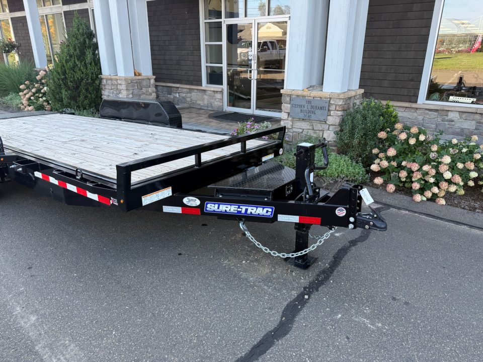 New SURE-TRAC 7' X 18' EQUIPMENT TILT TRAILER 14K
