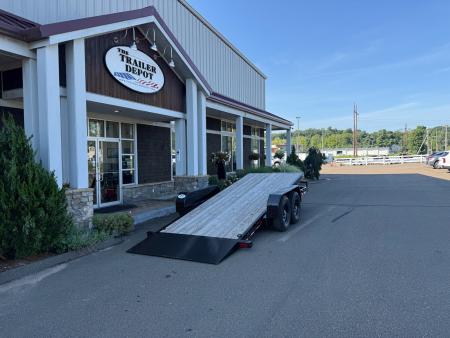 New SURE-TRAC 7' X 18' EQUIPMENT TILT TRAILER 14K