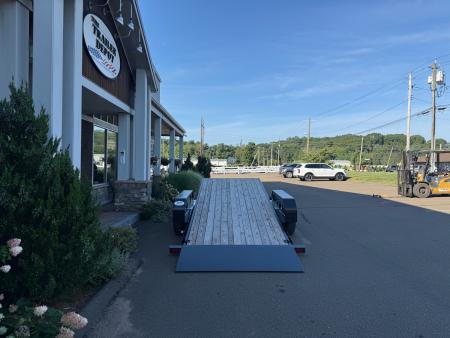 New SURE-TRAC 7' X 18' EQUIPMENT TILT TRAILER 14K