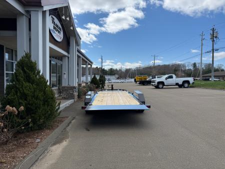 New Liberty 6'11" x 20' Split Deck I-Beam Tilt Trailer 15.4K