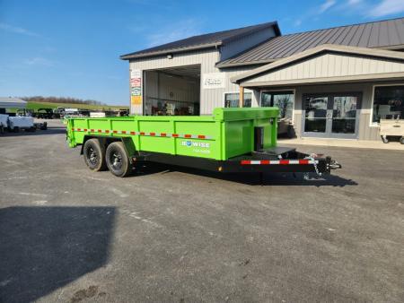New 2026 BWISE DLP15 82x16 15K Tandem Axle Dump Trailer