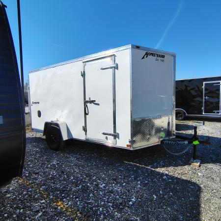 New 2026 Homesteader 7x12 SA Cargo / Enclosed Trailer, 6' interior height, .030 exterior, 35k axles, intrepid series