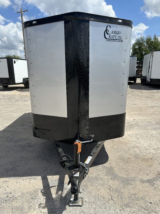 New 2026 Cargo Craft 5'x10'x5' Elite Silver V Nose w/ side door & ramp door Cargo / Enclosed Trailer