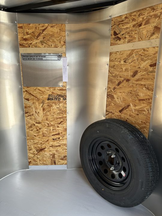 New 2026 Cargo Craft 5'x10'x5' Elite Silver V Nose w/ side door & ramp door Cargo / Enclosed Trailer