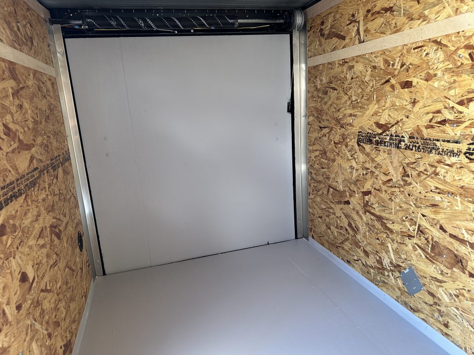 New 2026 Cargo Craft 5'x10'x5' Elite Silver V Nose w/ side door & ramp door Cargo / Enclosed Trailer