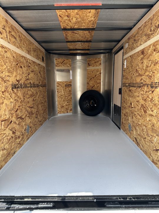 New 2026 Cargo Craft 5'x10'x5' Elite Silver V Nose w/ side door & ramp door Cargo / Enclosed Trailer