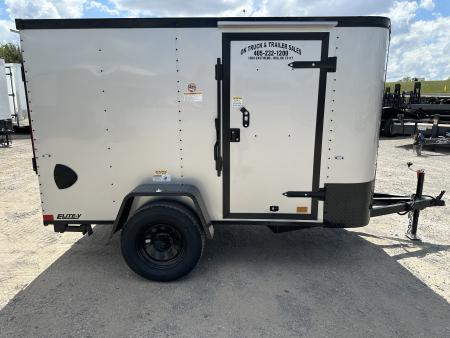 New 2026 Cargo Craft 5'x10'x5' Elite Silver V Nose w/ side door & ramp door Cargo / Enclosed Trailer