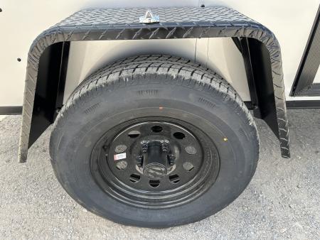 New 2026 Cargo Craft 5'x10'x5' Elite Silver V Nose w/ side door & ramp door Cargo / Enclosed Trailer