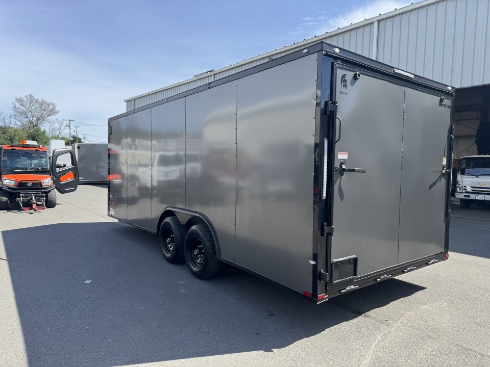 New 2026 Spartan Cargo SP8.5X20TA Cargo / Enclosed Trailer *CHARCOAL W/ BLACK