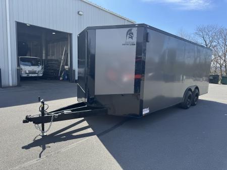 New 2026 Spartan Cargo SP8.5X20TA Cargo / Enclosed Trailer *CHARCOAL W/ BLACK