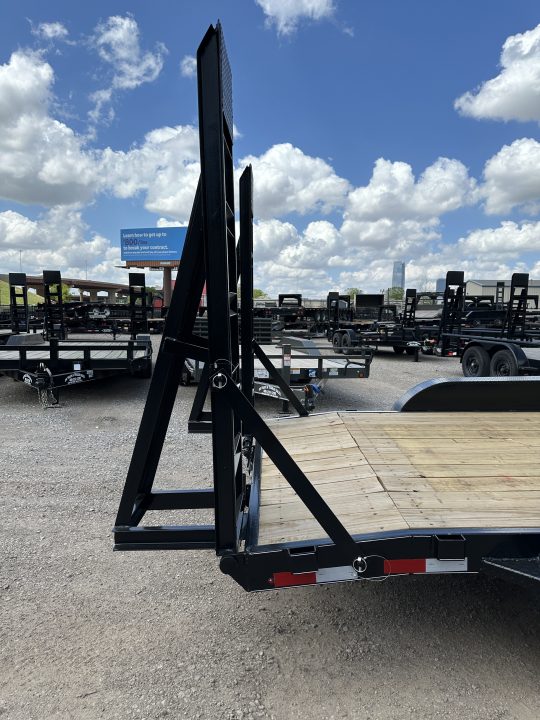 New 2026 Road Boss 83" x 16' Heavy Duty Stand Up Ramps Equipment Trailer