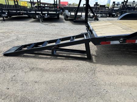 New 2026 Road Boss 83" x 16' Heavy Duty Stand Up Ramps Equipment Trailer
