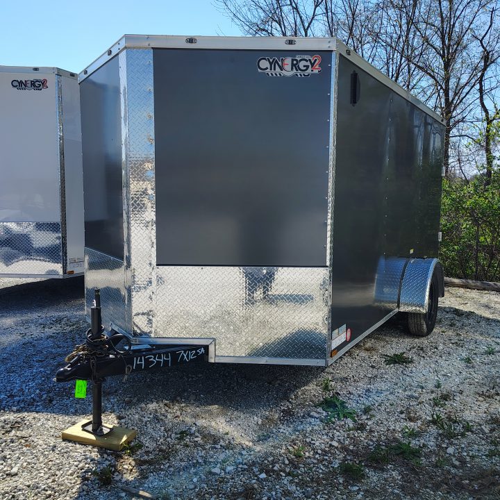 New 2026 Cynergy 2 7x12 SA Cargo/Enclosed Trailer, 6' Interior Height, 35K Axle, .080 Polycore Exterior Cargo / Enclosed Trailer