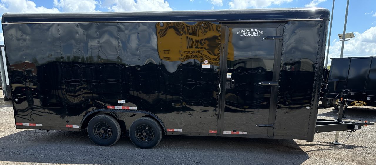 New 2026 Cargo Craft 8.5'x20'x7'tall Basic Auto Carrier Black / Black out Polycore Cargo / Enclosed Trailer