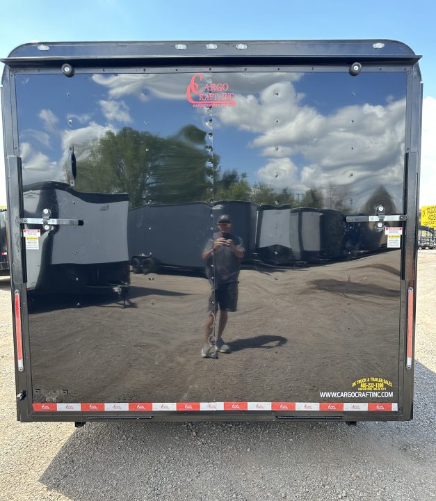 New 2026 Cargo Craft 8.5'x20'x7'tall Basic Auto Carrier Black / Black out Polycore Cargo / Enclosed Trailer
