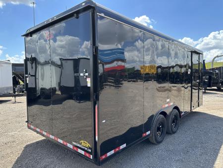 New 2026 Cargo Craft 8.5'x20'x7'tall Basic Auto Carrier Black / Black out Polycore Cargo / Enclosed Trailer
