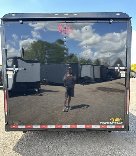 New 2026 Cargo Craft 8.5'x20'x7'tall Basic Auto Carrier Black / Black out Polycore Cargo / Enclosed Trailer