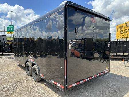 New 2026 Cargo Craft 8.5'x20'x7'tall Basic Auto Carrier Black / Black out Polycore Cargo / Enclosed Trailer