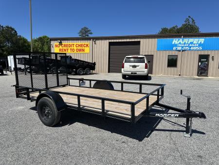 New 2026 6.4X12 SINGLE AXLE UTILITY TRAILER