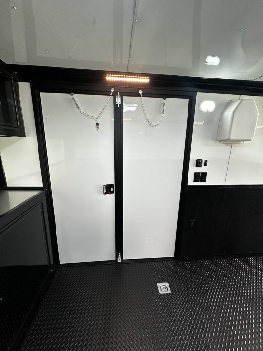 New 2026 Rock Solid Cargo 8.5x32 Race Trailer-Finished Interior-Triple 7000 TORSIONS -FLAT FRONT-24ft Awning