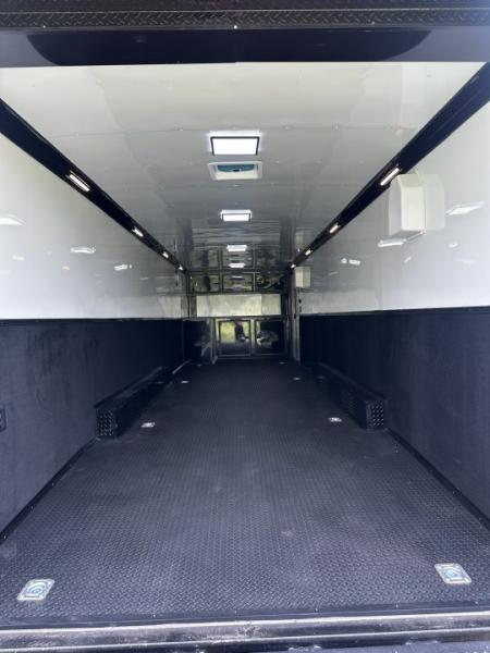 New 2026 Rock Solid Cargo 8.5x32 Race Trailer-Finished Interior-Triple 7000 TORSIONS -FLAT FRONT-24ft Awning
