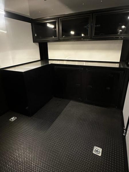 New 2026 Rock Solid Cargo 8.5x32 Race Trailer-Finished Interior-Triple 7000 TORSIONS -FLAT FRONT-24ft Awning