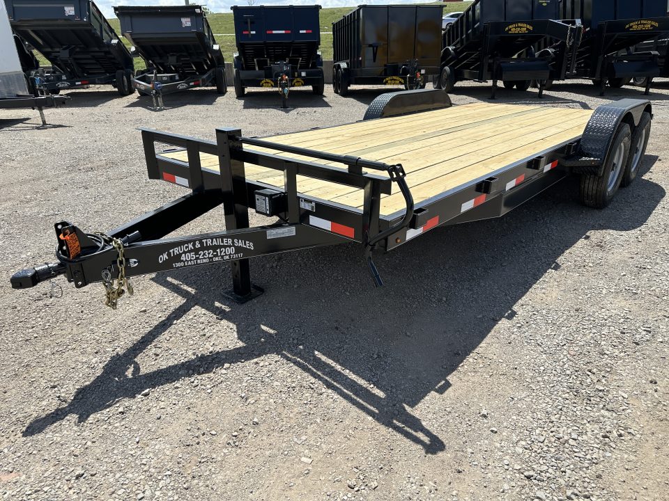 New 2026 Road Boss 83"x20' Heavy Duty BumperPull w/ 7k lb axles & 16ply Tires Car Hauler