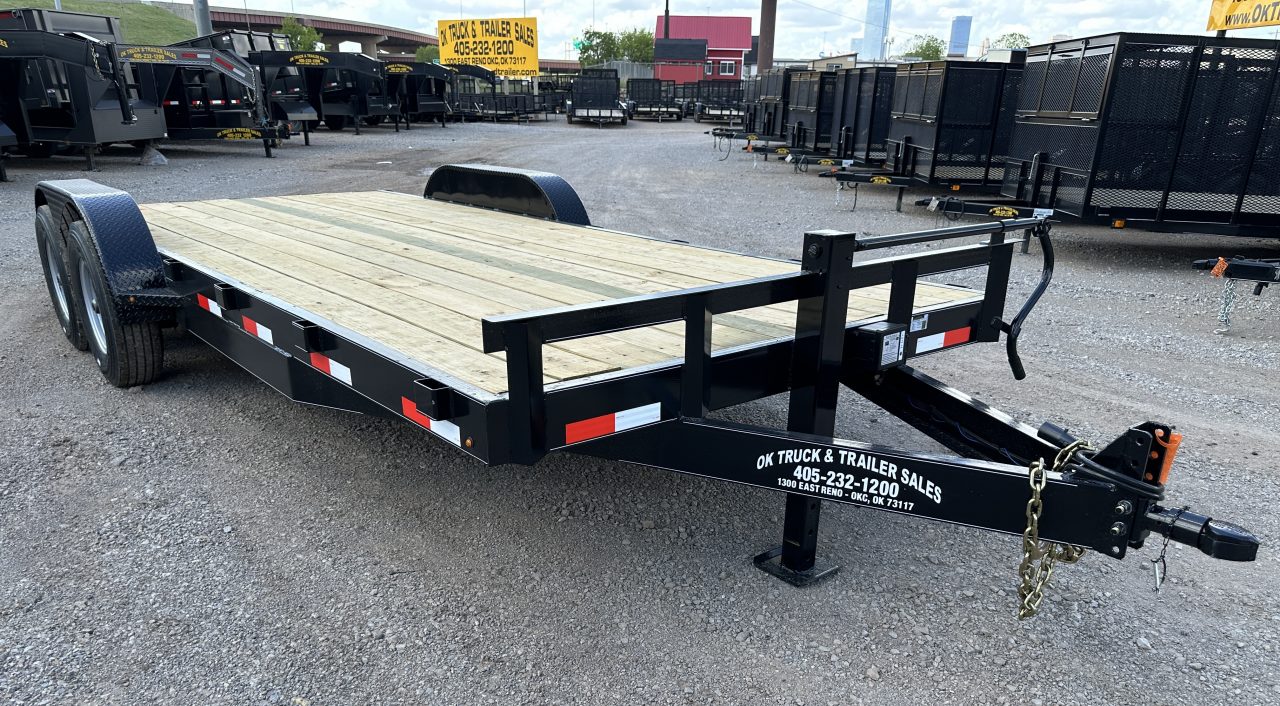 New 2026 Road Boss 83"x20' Heavy Duty BumperPull w/ 7k lb axles & 16ply Tires Car Hauler