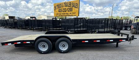 New 2026 Road Boss 83"x20' Heavy Duty BumperPull w/ 7k lb axles & 16ply Tires Car Hauler