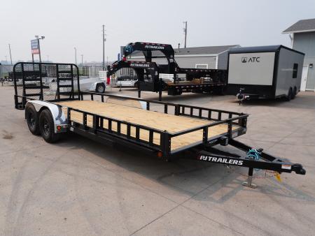 New 2027 PJ Trailers UL 83"x20ft Utility Trailer