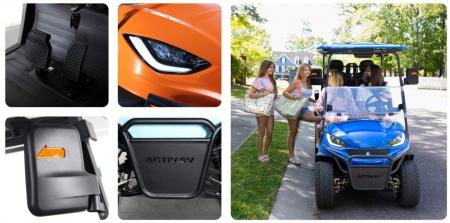 New 2026 ActivEV ActivEV "The PULSE" 6 Seater Street-Legal Golf Car Golf Cart
