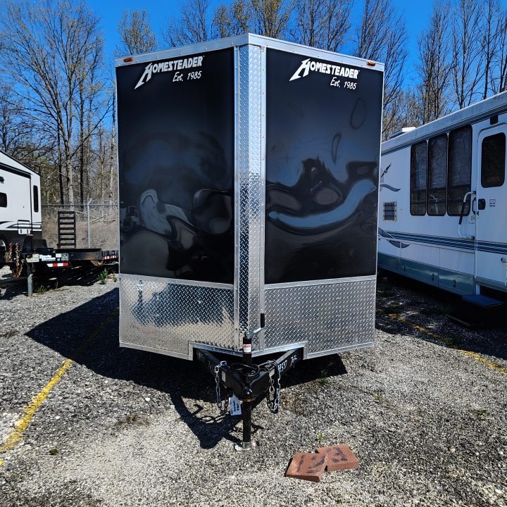 New 2026 Homesteader Trailer 7x12 TA, 7' interior height, 3.5k axles, .030 exterior , intrepid series Cargo / Enclosed Trailer