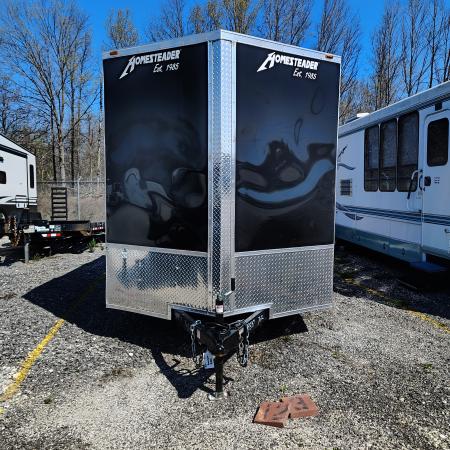 New 2026 Homesteader Trailer 7x12 TA, 7' interior height, 3.5k axles, .030 exterior , intrepid series Cargo / Enclosed Trailer
