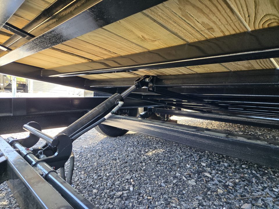 New 7 x 22 (16+6) Big Tex 14TL Tilt Bed Equipment Trailer, 14k GVWR **6' Stationary Deck, Removable Fenders, Adj. Hyd. Dampener