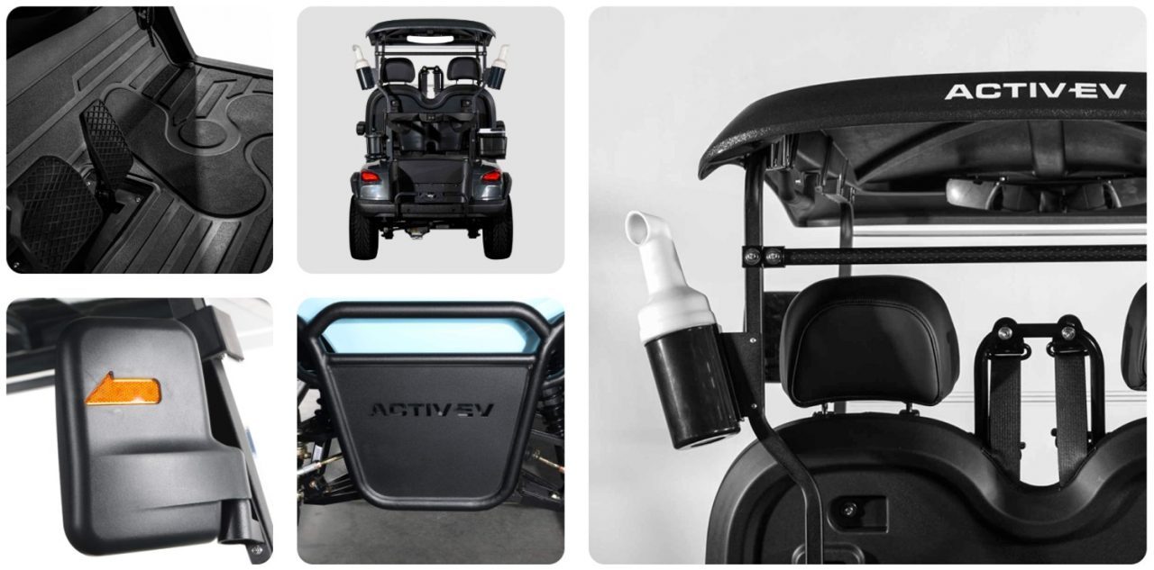 New 2026 ActivEV ActivEV "The PULSE" 2 Seater Street-Legal Golf Cart Golf Cart