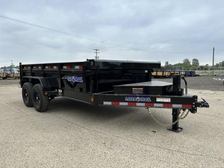 New 2026 Load Trail 83X14 Low-Pro 14K w/24in Sides Dump Trailer