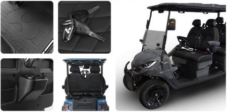 New 2026 ActivEV ActivEV "The PULSE" 4 Seater Forward Facing Street-Legal Golf Car Golf Cart