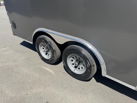 New 2026 Spartan Cargo SP8.5X16TA Cargo / Enclosed Trailer *CHARCOAL