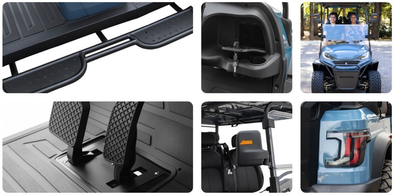New 2026 ActivEV ActivEV "The PULSE" 4 Seater Lifted Forward Facing Street-Legal Golf Car Golf Cart