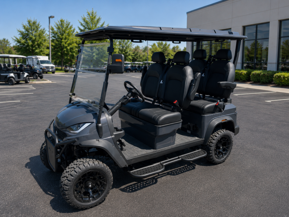 New 2026 ActivEV ActivEV "The PULSE" 4 Seater Lifted Forward Facing Street-Legal Golf Car Golf Cart